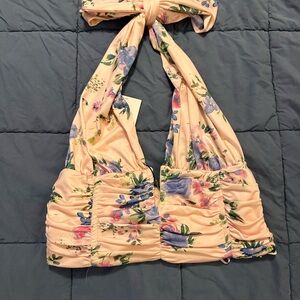 Zara Pink Floral Top